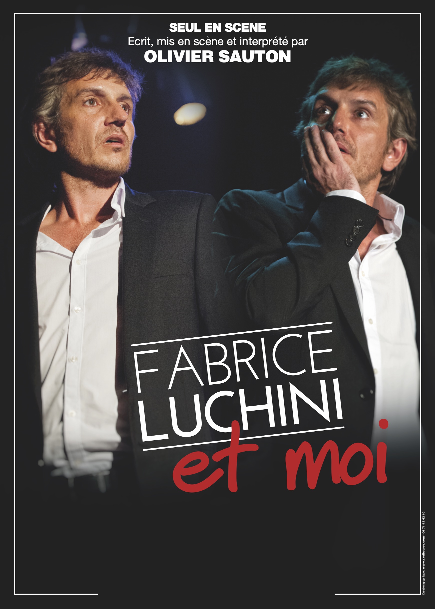 AFFICHE FABRICE LICHINI ET MOI